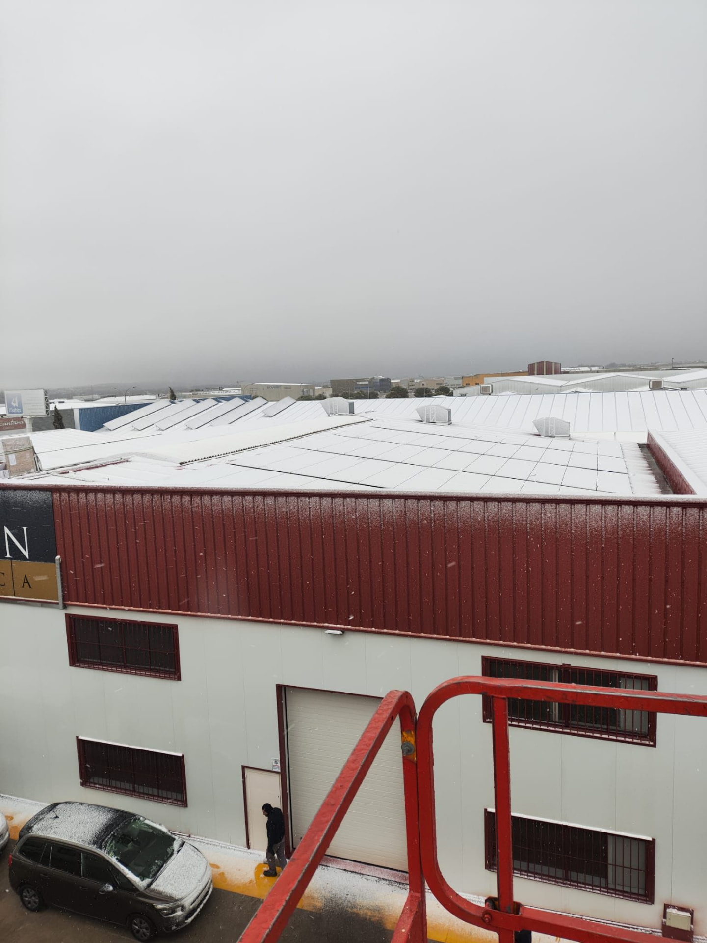Mantenimiento invernal de módulos
