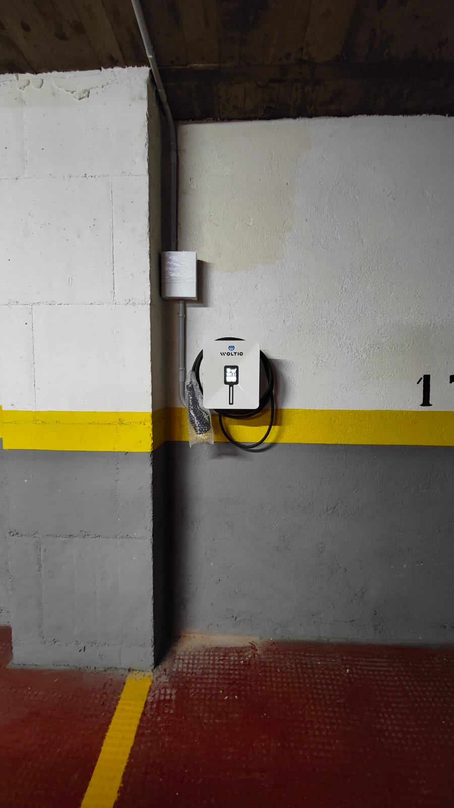 Wallbox en garaje
